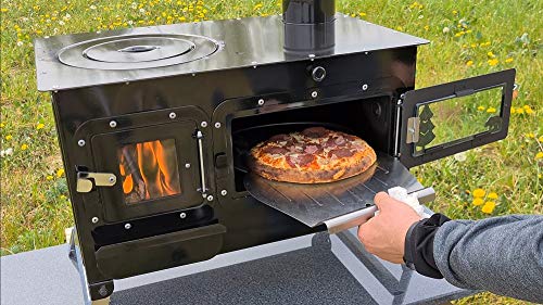 ECOfoxx Outdoor-Küchenofen Garten-Kamin Gartenküche Rosalie Pizzaofen Zeltofen