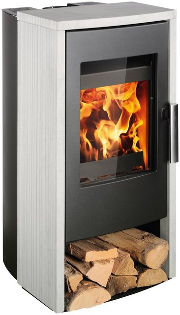 Haas + Sohn Kaminofen »RUBUS 295.15-ST«, 6 kW, Dauerbrand, (1-tlg), aus Naturstein