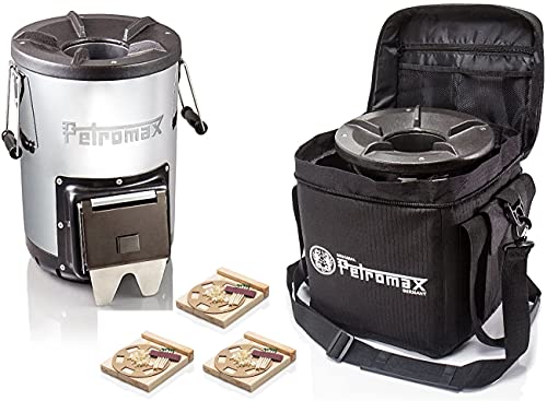 Petromax Raketenofen rf33 inkl.Tasche + 3x Feuerkit