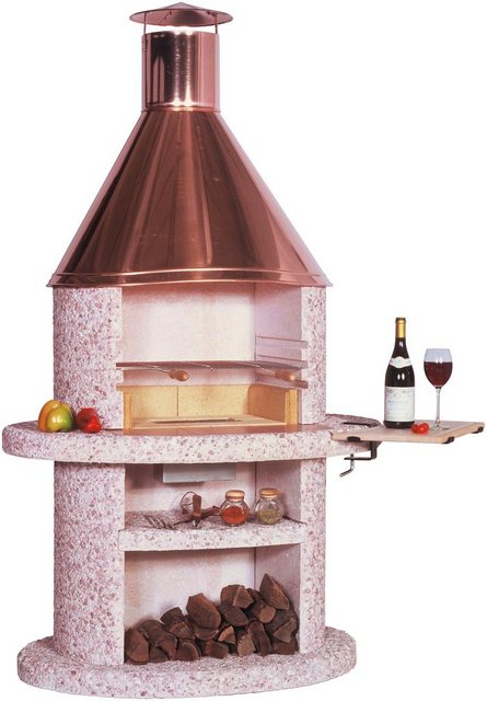 WELLFIRE Grillkamin »Duna«, BxTxH: 110x73x192 cm