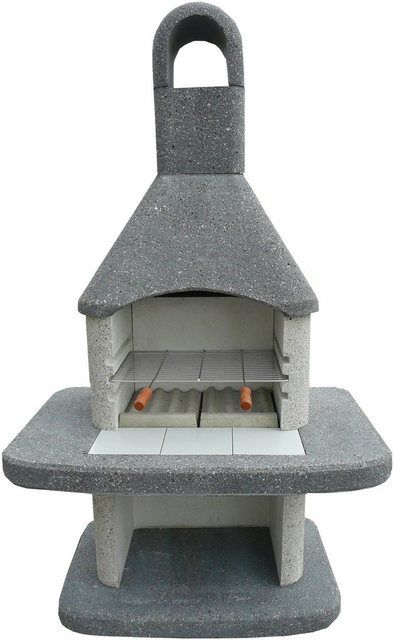 WELLFIRE Grillkamin »Siesta«, BxTxH: 110x73x185 cm